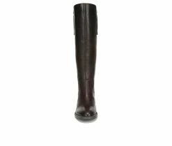 Best deal 🔔 Women's Franco Sarto Becky Knee High 🥾 Boots Brown 👍 -London Fog Sales 4 283