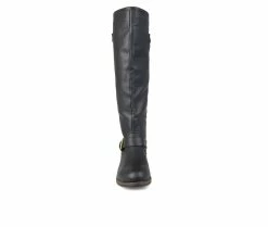 Promo 😍 Women's Journee Collection Spokane Knee High 🥾 Boots Brown 👍 -London Fog Sales 4 31