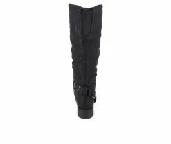 Cheap 🧨 Women's XOXO Mema-WC Knee High 🥾 Boots Black 🧨 -London Fog Sales 4 313
