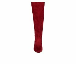 Wholesale 😉 Women's Journee Collection Vellia Extra Wide Calf Knee High 🥾 Boots Wine 🎉 -London Fog Sales 4 346