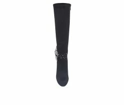 New 😍 Women's Impo Ovidia Bling Knee High Heeled 🥾 Boots Black/Smoke 🥰 10 New 😍 Women's Impo Ovidia Bling Knee High Heeled 🥾 Boots Black/Smoke 🥰 -London Fog Sales 4 35