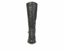 New 👏 Women's Journee Collection Ivie Knee High 🥾 Boots Grey 💯 -London Fog Sales 4 363