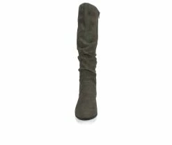 Promo ๐ Women's Cliffs By White Mountain Francie Ruched Knee High ๐ฅพ Boots Charcoal ๐ 10 Promo ๐ Women's Cliffs By White Mountain Francie Ruched Knee High ๐ฅพ Boots Charcoal ๐ -London Fog Sales 4 380