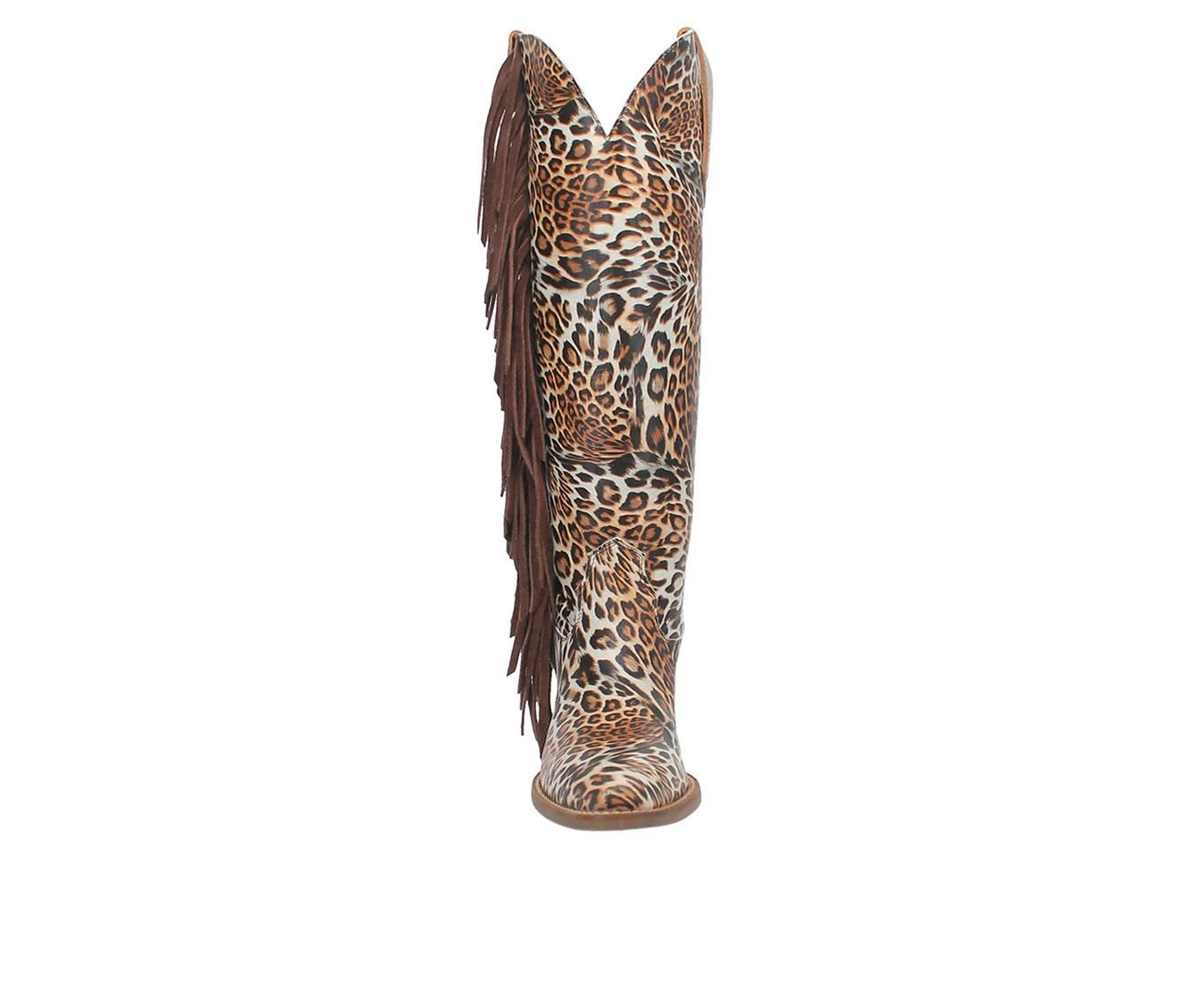 Best Pirce 🧨 Women's Dingo Boot Cheetah Cowgirl Western 🥾 Boots Brown ✨ 5 Best Pirce 🧨 Women's Dingo Boot Cheetah Cowgirl Western 🥾 Boots Brown ✨ - Image 5