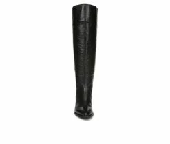 Discount 💯 Women's Franco Sarto Daya Wide Calf Knee High 🥾 Boots Black ✨ -London Fog Sales 4 406