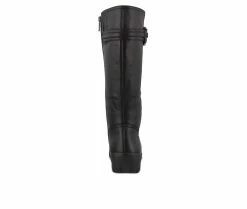 Coupon 💯 Women's SPRING STEP Albany Knee High 🥾 Boots Black 🌟 -London Fog Sales 4 407