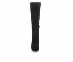 Hot Sale 🛒 Women's Y-Not Legal Knee High 🥾 Boots Black ⌛ -London Fog Sales 4 49