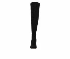 Budget ๐ Women's Gabrielle Union Illisa Knee High Heeled ๐ฅพ Boots Black ๐ 10 Budget ๐ Women's Gabrielle Union Illisa Knee High Heeled ๐ฅพ Boots Black ๐ -London Fog Sales 4 492