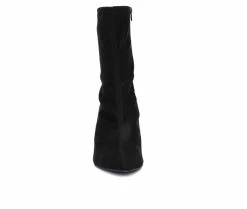 Buy โ๏ธ Women's Fashion To Figure Kia Heeled Booties Black Wide ๐ฅ 10 Buy โ๏ธ Women's Fashion To Figure Kia Heeled Booties Black Wide ๐ฅ -London Fog Sales 4 513