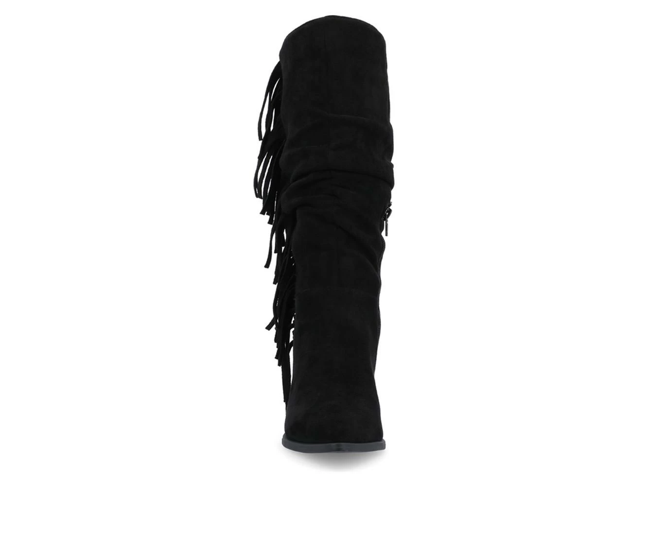 Best Sale ๐งจ Women's Journee Collection Hartly Mid Calf Western Inspired Boot Black ๐ 5 Best Sale ๐งจ Women's Journee Collection Hartly Mid Calf Western Inspired Boot Black ๐ - Image 5