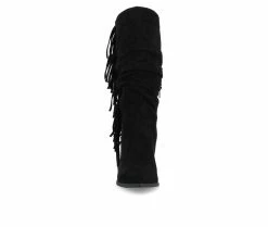 Coupon ✨ Women's Journee Collection Hartly-XWC Mid Calf Western Inspired Boot Black ✨ 10 Coupon ✨ Women's Journee Collection Hartly-XWC Mid Calf Western Inspired Boot Black ✨ -London Fog Sales 4 538