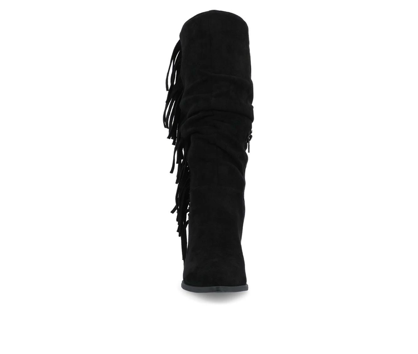 Coupon ✨ Women's Journee Collection Hartly-XWC Mid Calf Western Inspired Boot Black ✨ 5 Coupon ✨ Women's Journee Collection Hartly-XWC Mid Calf Western Inspired Boot Black ✨ - Image 5