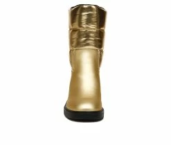 Promo 🎁 Women's Franco Sarto Snow Heeled Booties Gold ❤️ 10 Promo 🎁 Women's Franco Sarto Snow Heeled Booties Gold ❤️ -London Fog Sales 4 622