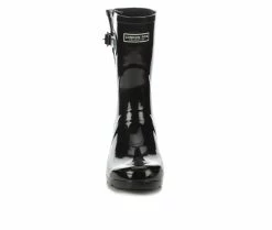 Budget ⭐ Women's London Fog Tally Rain 🥾 Boots Black 🛒 -London Fog Sales 4 646