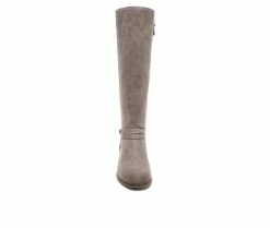 New ❤️ Women's Dr. Scholls Liberate Wide Calf Knee High Heeled 🥾 Boots Taupe 💯 -London Fog Sales 4 81