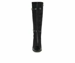 Wholesale ⌛ Women's Journee Collection Gaibree Wide Calf Knee High 🥾 Boots Black ❤️ 10 Wholesale ⌛ Women's Journee Collection Gaibree Wide Calf Knee High 🥾 Boots Black ❤️ -London Fog Sales 4 87