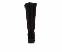 Best Pirce 🔔 Women's Unr8ed Danielle Knee High 🥾 Boots Black 🌟 11 Best Pirce 🔔 Women's Unr8ed Danielle Knee High 🥾 Boots Black 🌟 -London Fog Sales 5 1