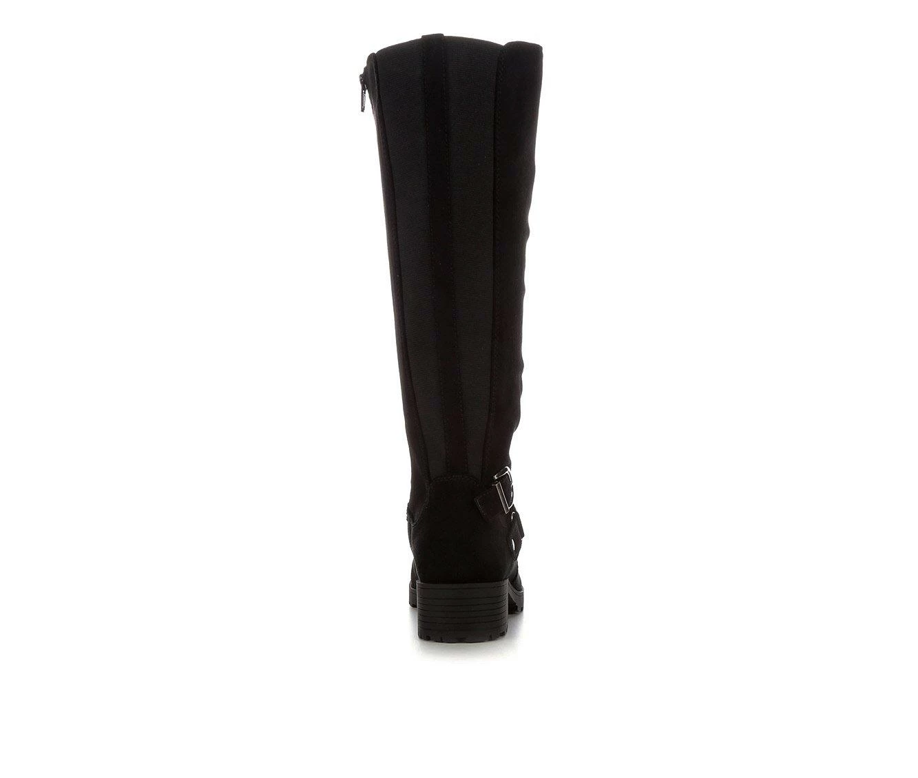 Best Pirce 🔔 Women's Unr8ed Danielle Knee High 🥾 Boots Black 🌟 6 Best Pirce 🔔 Women's Unr8ed Danielle Knee High 🥾 Boots Black 🌟 - Image 6