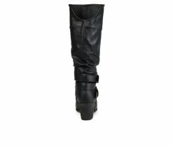 Deals 🔔 Women's Journee Collection Late Knee High 🥾 Boots Black 🔔 -London Fog Sales 5 125