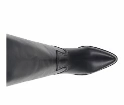 Brand new 🛒 Women's XOXO Ella Knee High Heeled 🥾 Boots Black 🎁 -London Fog Sales 5 132