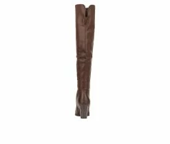 Discount 🧨 Women's New York And Company Amory Knee High 🥾 Boots Chocolate 😍 -London Fog Sales 5 152