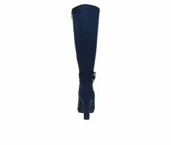 Top 10 😉 Women's Impo Ovidia Knee High 🥾 Boots Midnight Blue W 🔔 -London Fog Sales 5 160