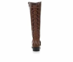 Top 10 😍 Women's Daisy Fuentes Triniti Knee High 🥾 Boots Brown ❤️ -London Fog Sales 5 21