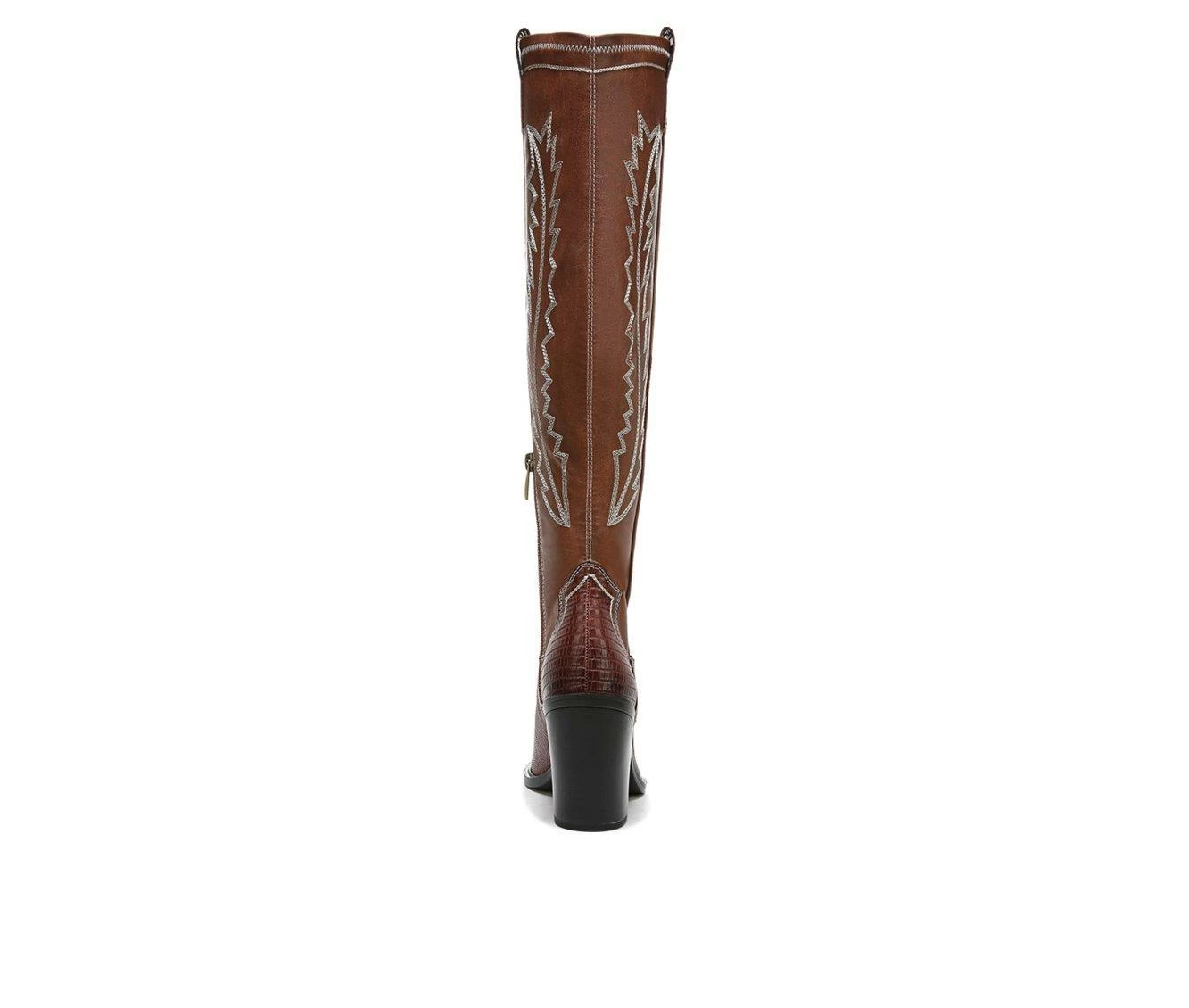 Deals ๐ฏ Women's Franco Sarto Glenice Knee High Heeled Western ๐ฅพ Boots Brown ๐ 6 Deals ๐ฏ Women's Franco Sarto Glenice Knee High Heeled Western ๐ฅพ Boots Brown ๐ - Image 6