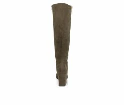 Promo 👏 Women's Journee Collection Idinna Extra Wide Calf Knee High 🥾 Boots Olive 🔥 11 Promo 👏 Women's Journee Collection Idinna Extra Wide Calf Knee High 🥾 Boots Olive 🔥 -London Fog Sales 5 269