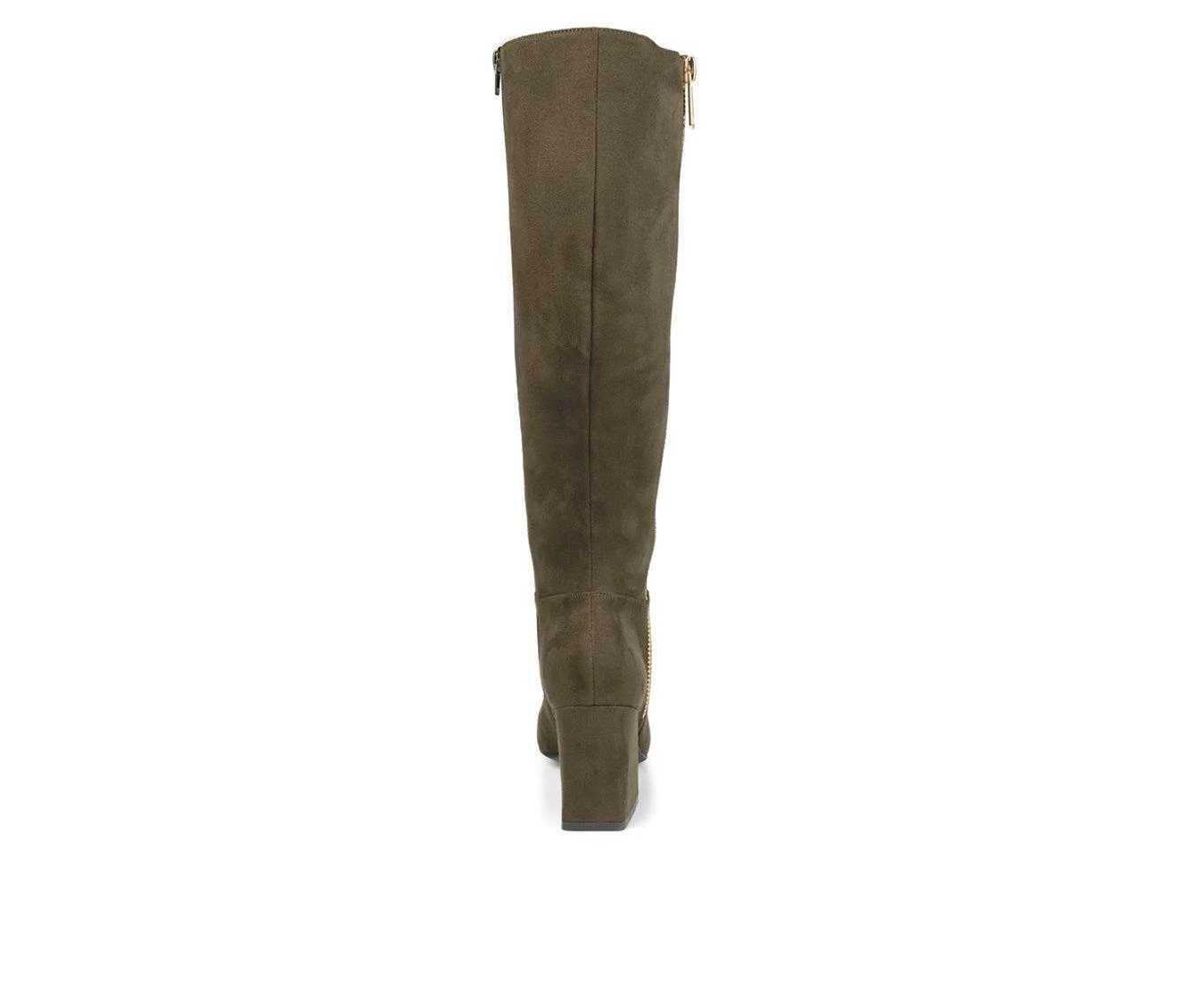 Promo 👏 Women's Journee Collection Idinna Extra Wide Calf Knee High 🥾 Boots Olive 🔥 6 Promo 👏 Women's Journee Collection Idinna Extra Wide Calf Knee High 🥾 Boots Olive 🔥 - Image 6