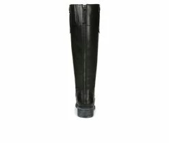 Flash Sale 🎉 Women's Franco Sarto Becky Wide Calf Knee High 🥾 Boots Black ⌛ -London Fog Sales 5 318