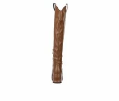 Wholesale 😉 Women's Torgeis Elenora Knee High Heeled 🥾 Boots Cognac 🔔 11 Wholesale 😉 Women's Torgeis Elenora Knee High Heeled 🥾 Boots Cognac 🔔 -London Fog Sales 5 388