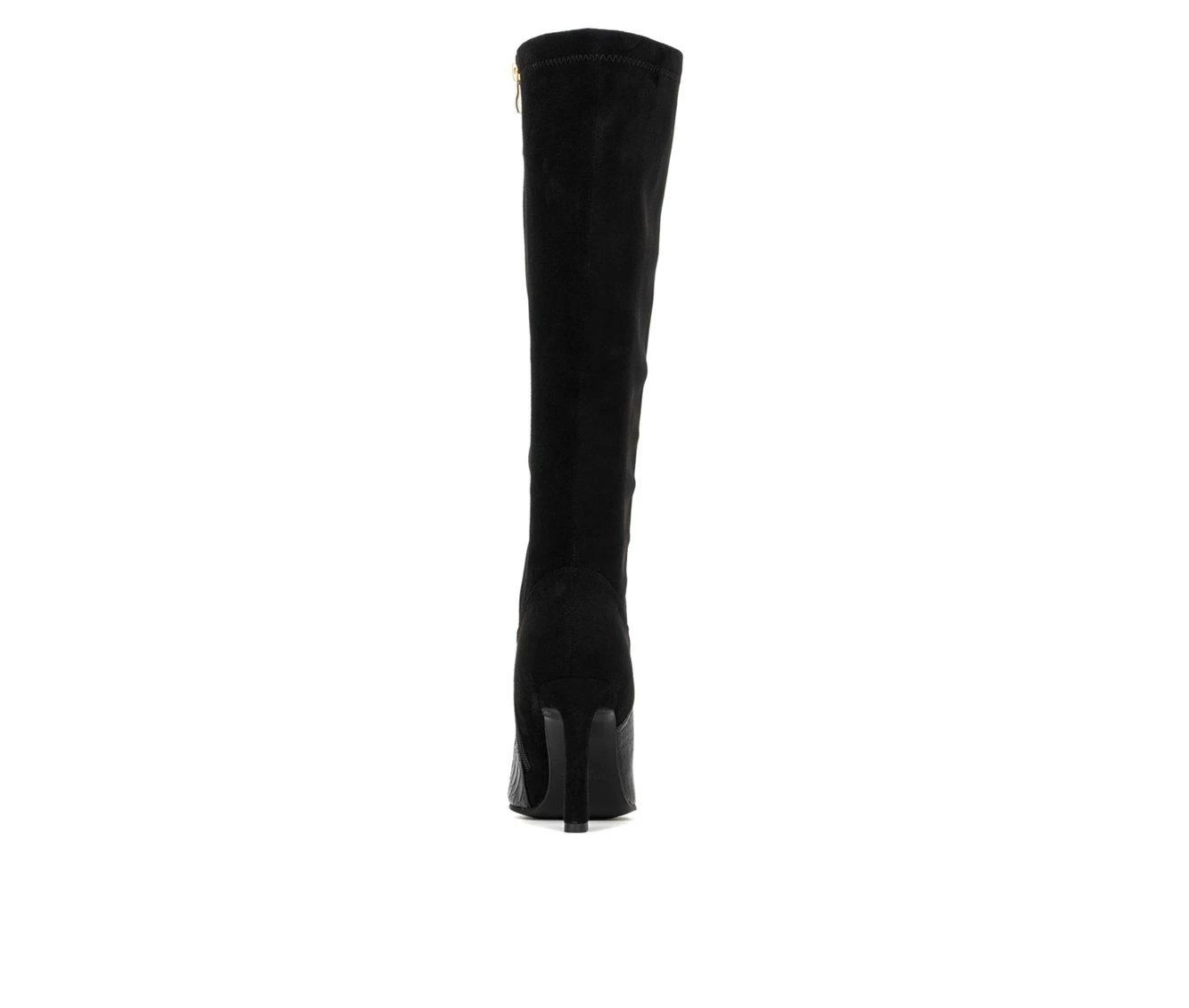 Cheapest ✔️ Women's Torgeis Mia Knee High Heeled 🥾 Boots Black ⌛ 6 Cheapest ✔️ Women's Torgeis Mia Knee High Heeled 🥾 Boots Black ⌛ - Image 6