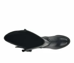 Cheap 💯 Women's White Mountain Desirable Knee High 🥾 Boots Black 🔥 -London Fog Sales 5 40