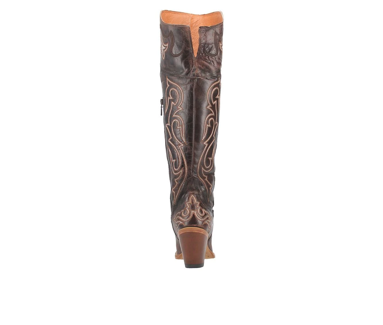 Discount 😉 Women's Dan Post Kommotion Over The Knee Western 🥾 Boots Chocolate 🎁 6 Discount 😉 Women's Dan Post Kommotion Over The Knee Western 🥾 Boots Chocolate 🎁 - Image 6