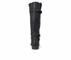 Outlet 😍 Women's Journee Collection Bite Wide Calf Knee High 🥾 Boots Black 👏 11 Outlet 😍 Women's Journee Collection Bite Wide Calf Knee High 🥾 Boots Black 👏 -London Fog Sales 5 44