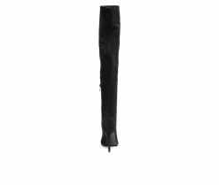 Wholesale ✨ Women's London Rag Madman Knee High Stiletto 🥾 Boots Black 🔥 -London Fog Sales 5 442