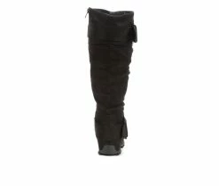 Wholesale 🧨 Women's Unr8ed Skippy Ruched Knee High 🥾 Boots Black 🔥 11 Wholesale 🧨 Women's Unr8ed Skippy Ruched Knee High 🥾 Boots Black 🔥 -London Fog Sales 5 5