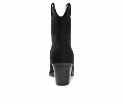 Wholesale 💯 Women's Journee Collection Becker Western 🥾 Boots Black ❤️ 11 Wholesale 💯 Women's Journee Collection Becker Western 🥾 Boots Black ❤️ -London Fog Sales 5 521