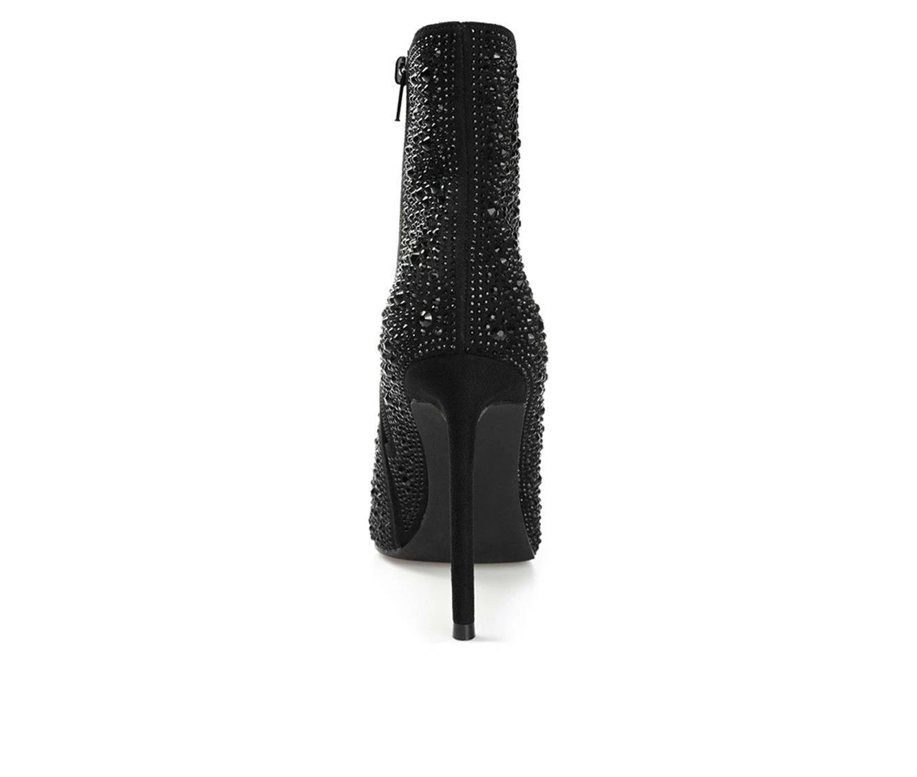 Best Pirce ๐ Women's Journee Collection Alexis Booties Black ๐งจ 6 Best Pirce ๐ Women's Journee Collection Alexis Booties Black ๐งจ - Image 6