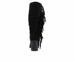 Coupon ✨ Women's Journee Collection Hartly-XWC Mid Calf Western Inspired Boot Black ✨ 11 Coupon ✨ Women's Journee Collection Hartly-XWC Mid Calf Western Inspired Boot Black ✨ -London Fog Sales 5 527