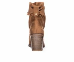 Discount 🤩 Women's CL By Laundry Kalie Booties Tan ✔️ -London Fog Sales 5 586
