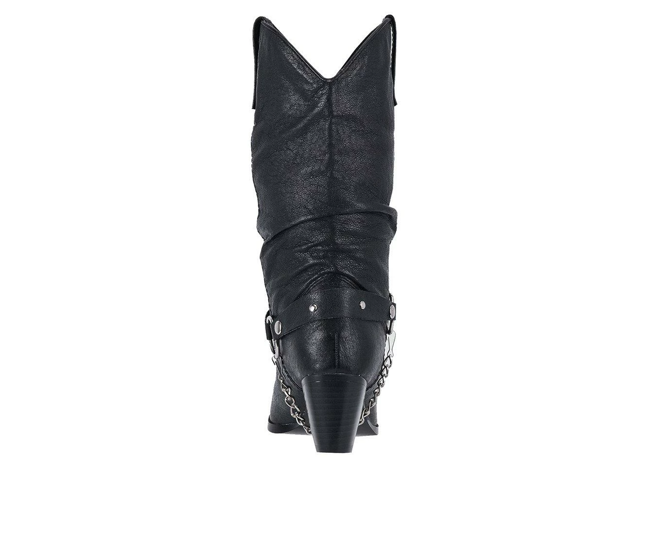 Budget ๐ Women's Dingo Boot Olivia Cowboy ๐ฅพ Boots Black ๐งจ 6 Budget ๐ Women's Dingo Boot Olivia Cowboy ๐ฅพ Boots Black ๐งจ - Image 6