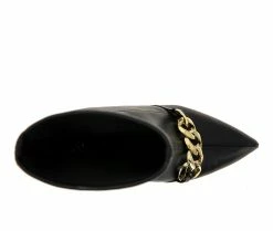 Wholesale ❤️ Women's XOXO Nigel Mid Calf Stiletto Booties Black 🌟 11 Wholesale ❤️ Women's XOXO Nigel Mid Calf Stiletto Booties Black 🌟 -London Fog Sales 5 620