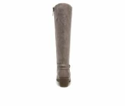 New ❤️ Women's Dr. Scholls Liberate Wide Calf Knee High Heeled 🥾 Boots Taupe 💯 -London Fog Sales 5 79